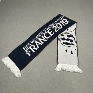 FIFA Womens World Cup France 2019 Scarf Blue White Tournament Official Soccer